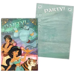 Invito alla festa Disney Aladino