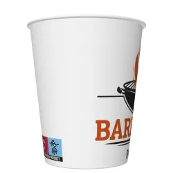 BBQ Party Bicchiere di carta per barbecue 8 pz 250 ml
