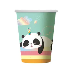 Bicchiere di carta Panda Dreamy 6 pz 266 ml