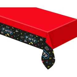 Tovaglia in plastica Gamer Gaming Party 120x180 cm