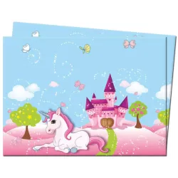 Tovaglia in plastica Castello dell'Unicorno 120x180 cm
