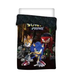 Copriletto trapuntato Sonic the Hedgehog Prime, coperta 140x200 cm