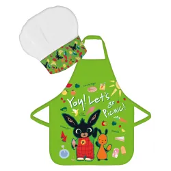 Set di 2 grembiuli per bambini da picnic Bing