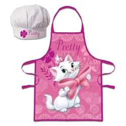 Set di 2 grembiuli per bambini Disney Marie Pretty Kitty Cat