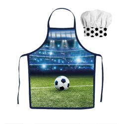 Set di 2 grembiuli per bambini Football Stadium