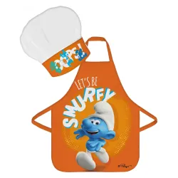 Set di 2 grembiuli per bambini dei Puffi Oops