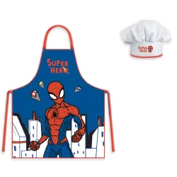 Set di 2 grembiuli per bambini Spiderman Stars