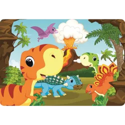 Tovaglietta dinosauro 43x28 ​​cm