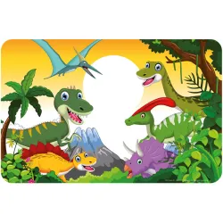 Tovaglietta dinosauro 43x28 ​​cm