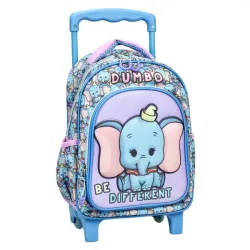 Zaino asilo con ruote Disney Dumbo Be Different, borsa 30 cm