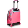 Big Trolley SJ GANG FACCE, Rosa, 2 in 1 con Sistema Cross Over System