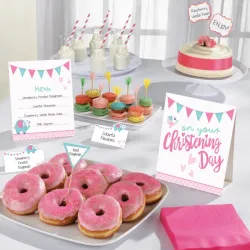 Battesimo Battesimo, Decorazione da tavola Set 12 pz