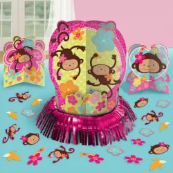 Set di decorazioni per la tavola Monkey Monkey Love