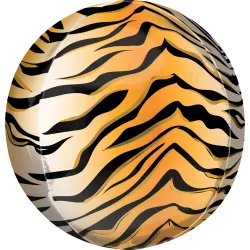 Palloncino foil stampa animali tigre 40 cm