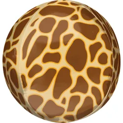 Animali Giraffa Modello Palloncino Foil Sfera 40 cm