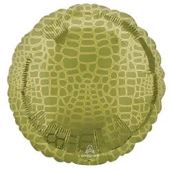 Palloncino Foil Con Motivo Alligatore Animali 43 cm