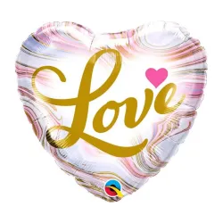 Palloncino foil Love Marble 46 cm