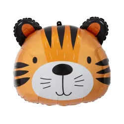 Palloncino foil Testa di Tigre 41 cm
