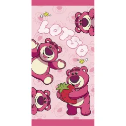 Telo bagno Disney Toy Story Lotso, telo mare 70x140 cm (Fast Dry)