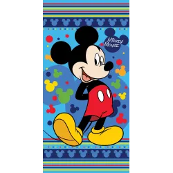 Telo bagno Disney Topolino, telo mare 70x140 cm