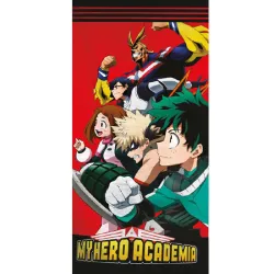 Asciugamano da bagno My Hero Academia Valor, telo mare 70x140 cm (asciugatura rapida)