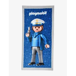 Asciugamano da bagno Playmobil Police, telo mare 70x140 cm