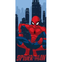 Telo bagno Spiderman City, telo mare 70x140 cm
