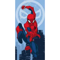 Telo bagno Spiderman Jump, telo mare 70x140 cm