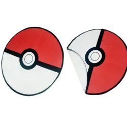 Asciugamano da bagno a forma di Pokémon Pokeball, telo mare 130 cm (Fast Dry)
