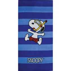Telo da bagno Snoopy Diving, telo mare 70x140 cm