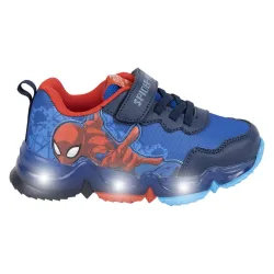 Scarpe da strada lampeggianti Spiderman Flash LED 25-32