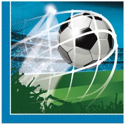Tovagliolo Tifosi Calcio 20 pz 33x33 cm FSC