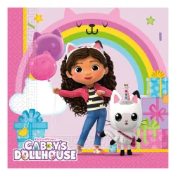 Tovagliolo 20 pezzi Gabby's Dollhouse Friends 33x33 cm FSC