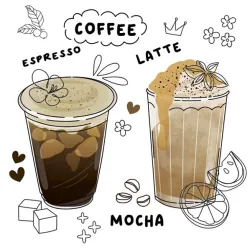 Food Styles Tovagliolo caffè 20 pz 33x33 cm
