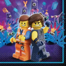 Tovagliolo Lego Movie avventura 16 pz 33x33 cm