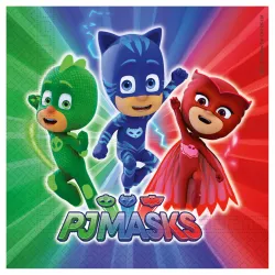 Tovagliolo PJ Masks Trio 20 pz 33x33 cm