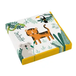 Animals Get Wild Wild Tovagliolo 16 pz 33x33 cm