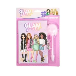 Libro dei ricordi del Glam Girls Team, diario con serratura e penna