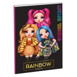 Quaderno a righe B/5 Rainbow High School da 40 fogli