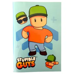 Quaderno a righe Stumble Guys Race B/5 da 40 pagine