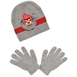 Set cappello + guanti per bambini Angry Birds Heavy Hitters 54 cm