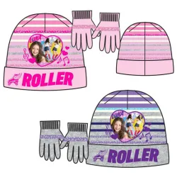 Set cappello + guanti per bambini Disney Soy Luna 52-54 cm