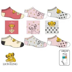 Calzini alla caviglia per bambini Disney Il Re Leone 23-34