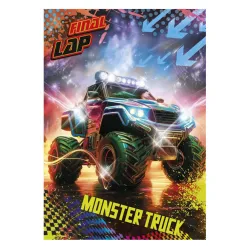Cartella elastica Vehicle Final Lap Monster Truck A/4