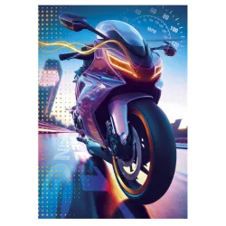 Cartella elastica per moto Speed ​​A/4