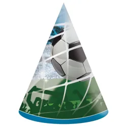 Cappello da festa per tifosi di calcio, shako 6 pezzi FSC