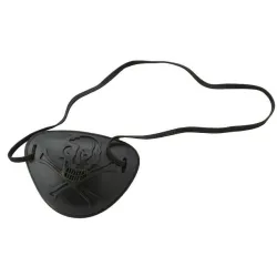 Accessorio per costume maschera per occhi neri da pirata