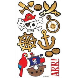 Tatuaggio mappa pirata