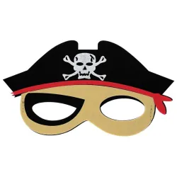 Animali Pirata Maschera da pirata in feltro 22 cm