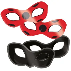Maschera Miraculous Ladybug City, set da 8 pezzi